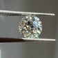 Bespoke for J. (20/ 100) - Old European and old mine cut diamond three stone ring