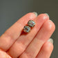 1.88 ct old mine cut diamond studs
