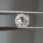 Bespoke for J. (20/ 100) - Old European and old mine cut diamond three stone ring