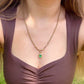 2.38 ct Colombian emerald pendant