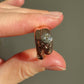0.30 ct old European cut diamond snake ring